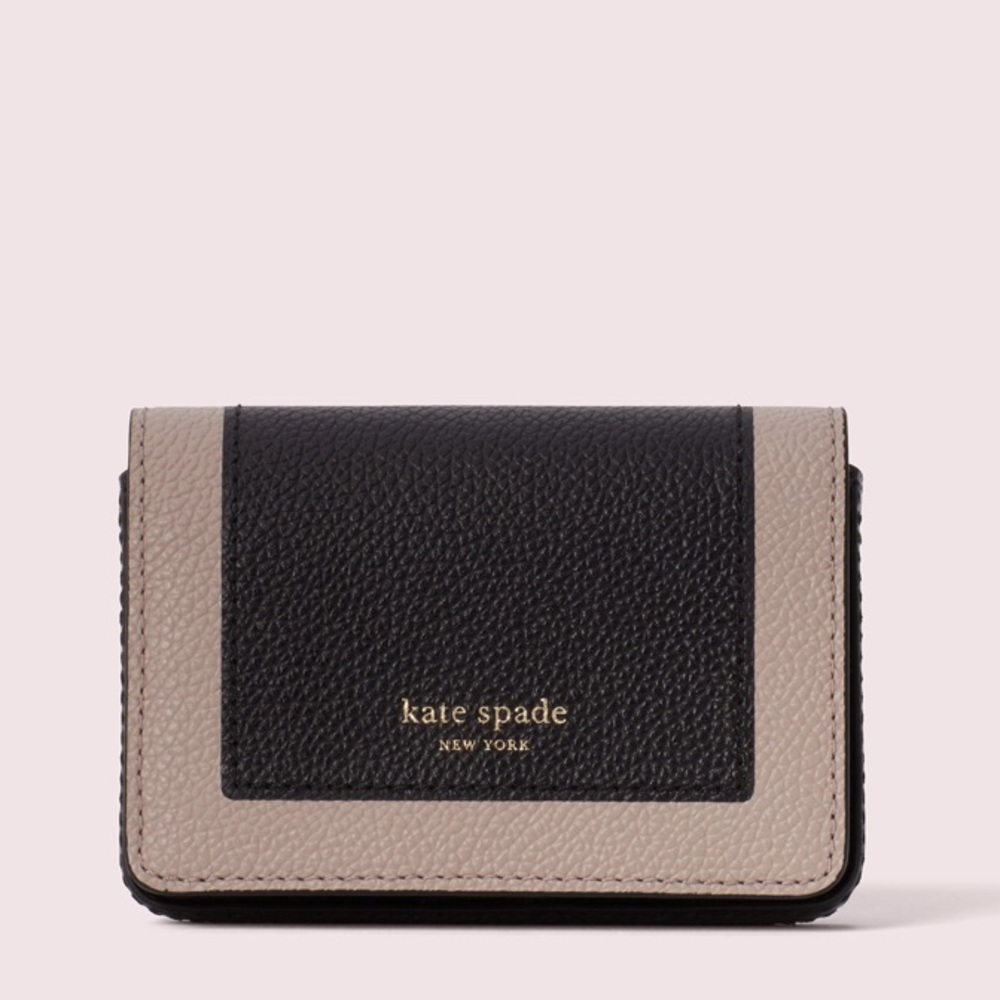 NWT Kate spade flap card case / wallet